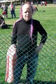 John Brown at the National Equality March in October