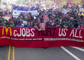 The Fight for 15 in LA marching on a national day of action April 15