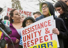 Family members and activists speak out against the shooting of Felix Torres Sr.